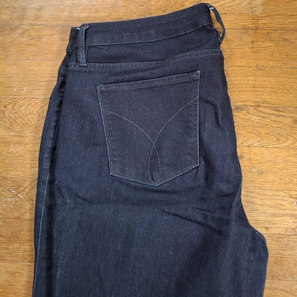 Calvin Klein, dark wash jeans. Only worn twice and in new condition. Size 12. - Picture 5 of 5